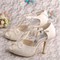 Chaussures pour femme plates-formes talons hauts moderne taille réelle du talon 3.94 pouce (10cm) - photo 1