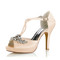 Chaussures de mariage plates-formes taille réelle du talon 3.94 pouce (10cm) élégant talons hauts - photo 11