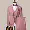 Hommes costumes pour mariage hommes costumes costume ensemble tuxedos revers - photo 1