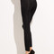 Leggings avec similicuir taille élastique noir - photo 3