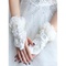 Gants en satin avec cristal de mariée moderne captivant - photo 1