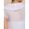 Noble organza blanc chic | moderne bolero simple - photo 4