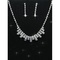Avec cristal cru occasionnel bijoux de mariée charmant - photo 1
