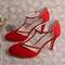 Chaussures de mariage talons hauts romantique taille réelle du talon 3.15 pouce (8cm) automne - photo 3