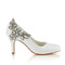 Chaussures de mariage automne taille réelle du talon 3.15 pouce (8cm) talons hauts moderne - photo 3
