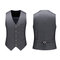Masculino costumes smoking costumes double boutonnage gris - photo 5
