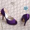 Chaussures pour femme taille réelle du talon 3.94 pouce (10cm) plates-formes talons hauts luxueux - photo 4