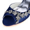 Chaussures de mariage talons hauts taille réelle du talon 3.15 pouce (8cm) hiver formel - photo 4