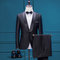 Mode noir groomsman costume avec pantalon hommes costume - photo 1