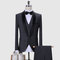 Mariage veste pantalon gilet loisirs hommes affaires blazers - photo 2