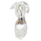Chaussures de mariage plates-formes romantique talons hauts taille réelle du talon 3.94 pouce (10cm) - photo 5