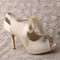 Chaussures de mariage formel talons hauts plates-formes hauteur de plateforme 0.59 pouce (1.5cm) - photo 4
