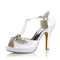 Chaussures de mariage plates-formes taille réelle du talon 3.94 pouce (10cm) élégant talons hauts - photo 13