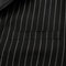 Hommes d'affaires hommes slim fit robe de mariée costumes noir grande taille - photo 5