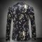 Blazers fantaisie blazer homme hommes imprimé floral - photo 2