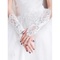 Sequin lace blanc chic | gants de mariée modernes captivant - photo 1