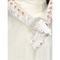 Taffetas perlée élégante broderie gants blancs de mariée incroyable - photo 1