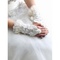 Gants en satin avec cristal de mariée moderne captivant - photo 3