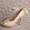 Chaussures de mariage plates-formes moderne taille réelle du talon 3.94 pouce (10cm) talons hauts - photo 2
