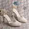 Chaussures de mariage talons hauts romantique taille réelle du talon 3.15 pouce (8cm) automne - photo 4