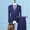 Nouveau avec pantalon bleu hommes hommes costume 2 boutons - photo 1