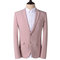 Rose hommes sur mesure costumes de mariage blazer - photo 2