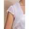 Noble organza blanc chic | moderne bolero simple - photo 3