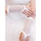 Mode tulle avec application blanc chic | gants de mariée modernes - photo 1