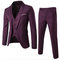 Gilet pantalon blazer pantalon ensembles manteau - photo 3