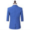 Costumes bleu safari hommes nouveau design blazer - photo 3