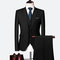 Mode terno solide slim fit costumes deux boutons blazers - photo 4