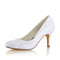 Chaussures de mariage talons hauts moderne taille réelle du talon 3.15 pouce (8cm) automne - photo 3