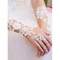 Élégante dentelle gants blanc moderne de mariée merveilleux - photo 2