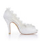 Chaussures de mariage luxueux hauteur de plateforme 0.59 pouce (1.5cm) talons hauts plates-formes - photo 4