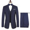 Costume slim fit marié 3 pièces veste + pantalon + gilet formel - photo 1