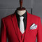 Veste formelle costumes de mariage pour hommes hommes costumes 3 pièces smoking homme - photo 5