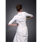 Charme taffetas blanc vintage | plis timeless bolero - photo 2