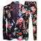 Décontracté boutique mode slim fit robe costume fleur - photo 1