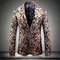 Blazers pour homme imprimé hommes nouvelle mode - photo 3