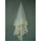 Spécial hem dentelle chic | moderne court voile de mariage - photo 1