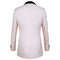 Vintage costume homme floral hommes costumes imprimé - photo 3