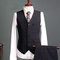 Mariage pour hommes gilet veste 3 pièces hommes costumes - photo 2