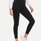 Legging unicolore populaire découpé - photo 2