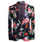 Fleur mariage hommes costumes slim fit 2 pièces - photo 2