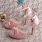 Chaussures pour femme classique plates-formes talons hauts hauteur de plateforme 0.59 pouce (1.5cm) - photo 2