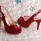 Chaussures pour femme talons hauts plates-formes hauteur de plateforme 0.59 pouce (1.5cm) classique - photo 1
