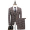 Costume homme 5xl affaires blazers boutonnage imprimé plaid - photo 6