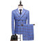 Grande taille slim fit impression mariage luxe affaires blazers - photo 5