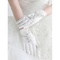 Passionnant avec crystal white satin chic | gants de mariée modernes - photo 2