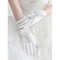 Passionnant avec crystal white satin chic | gants de mariée modernes - photo 2